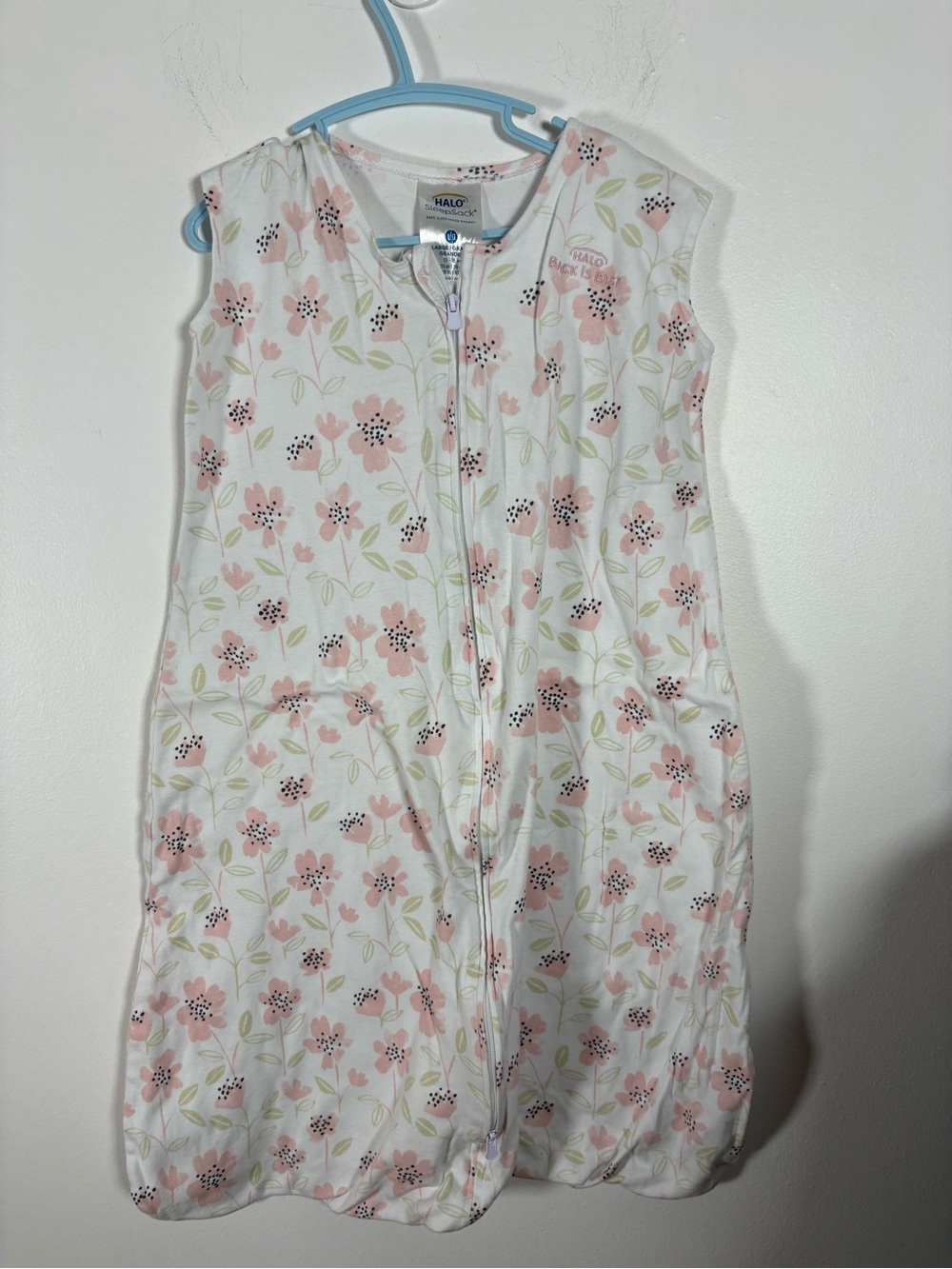 Halo Floral Pink Sleepsack